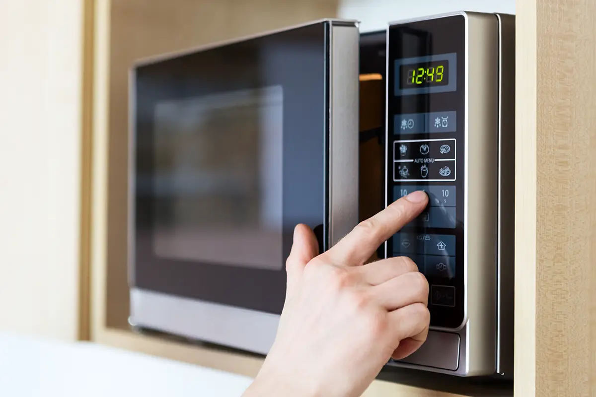 How to Install a Microwave Oven Over the Stove -breadandbuzz.com